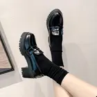 Японские школьные туфли для девочек, обувь в стиле Лолиты, униформа JK, лоферы, Повседневная Винтажная обувь в стиле Харадзюку