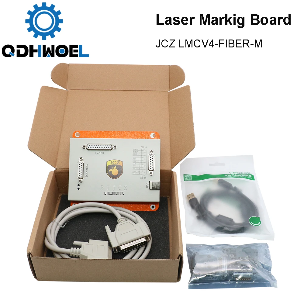 BJJCZ Laser Marking Machine Controller Original Card V4 Ezcard for 1064nm Fiber IPG Raycus MAX | Инструменты