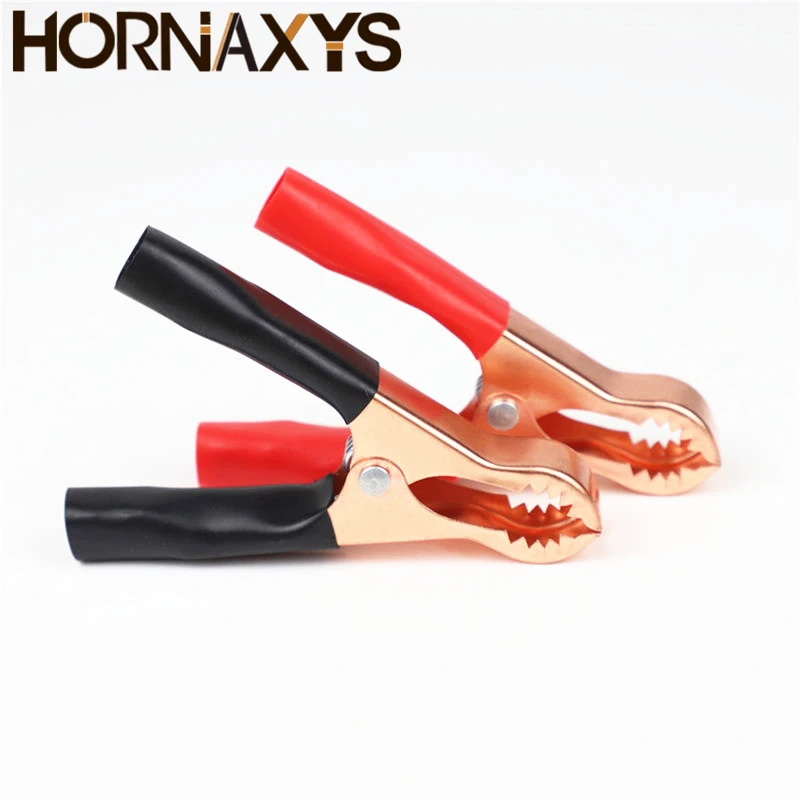 Зажимы-крокодиловые 80 мм 50 А 4 шт. | Строительство и ремонт