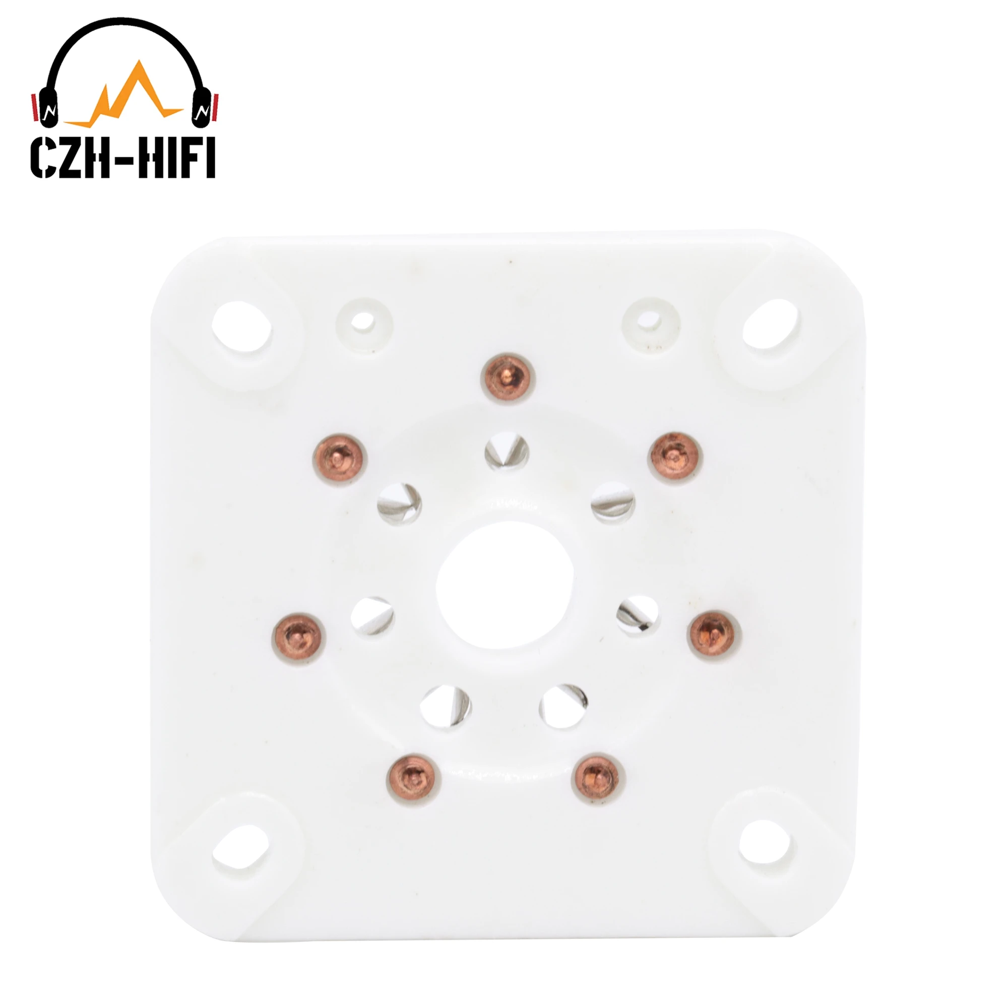 1PC 7PIN TUBE SOCKET B7A Ceramic VALVE BASE for 813 FU-13 4B27 5-125B 8001 Vintage Audio Amplifier DIY Project Chassis Mount | Электроника