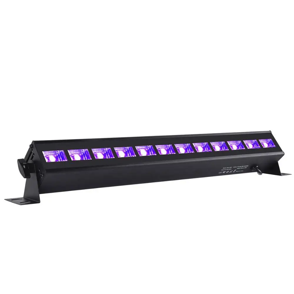 

12LED Disco UV Black Lights DJ 36W Par Lamp UV Party Christmas Bar Light Laser Stage Light UV Wall Washer Spotlight