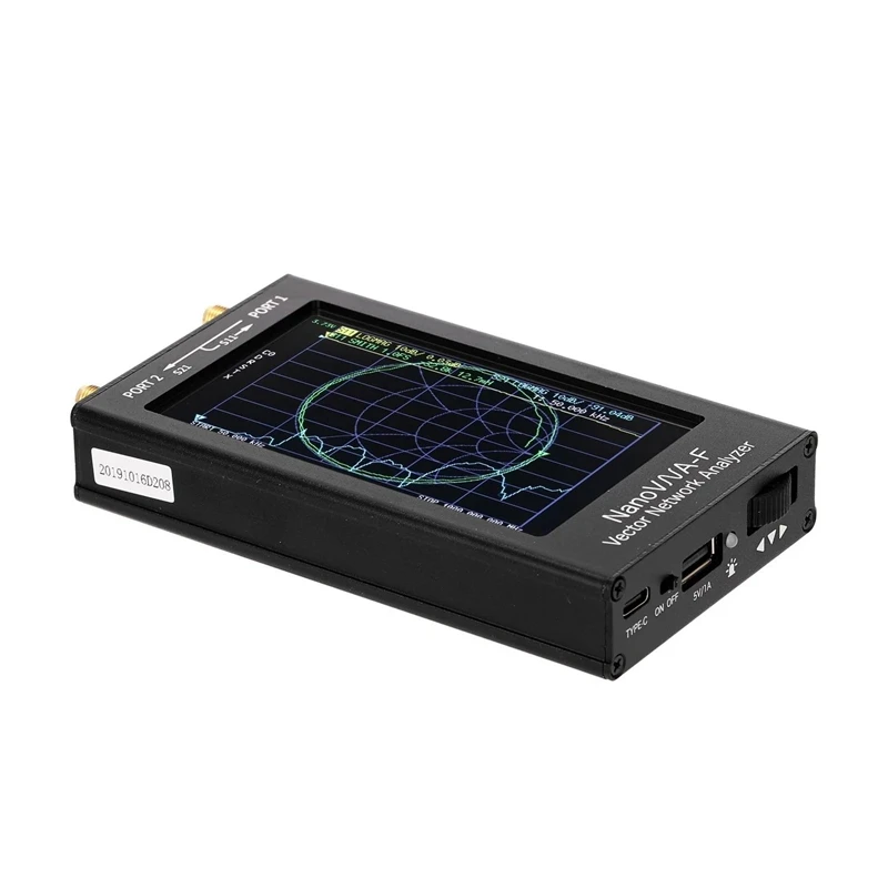 Для NanoVNA-F портативный векторный сетевой анализатор КСВ-метр 50 кГц-1000 МГц 4 3 дюймов