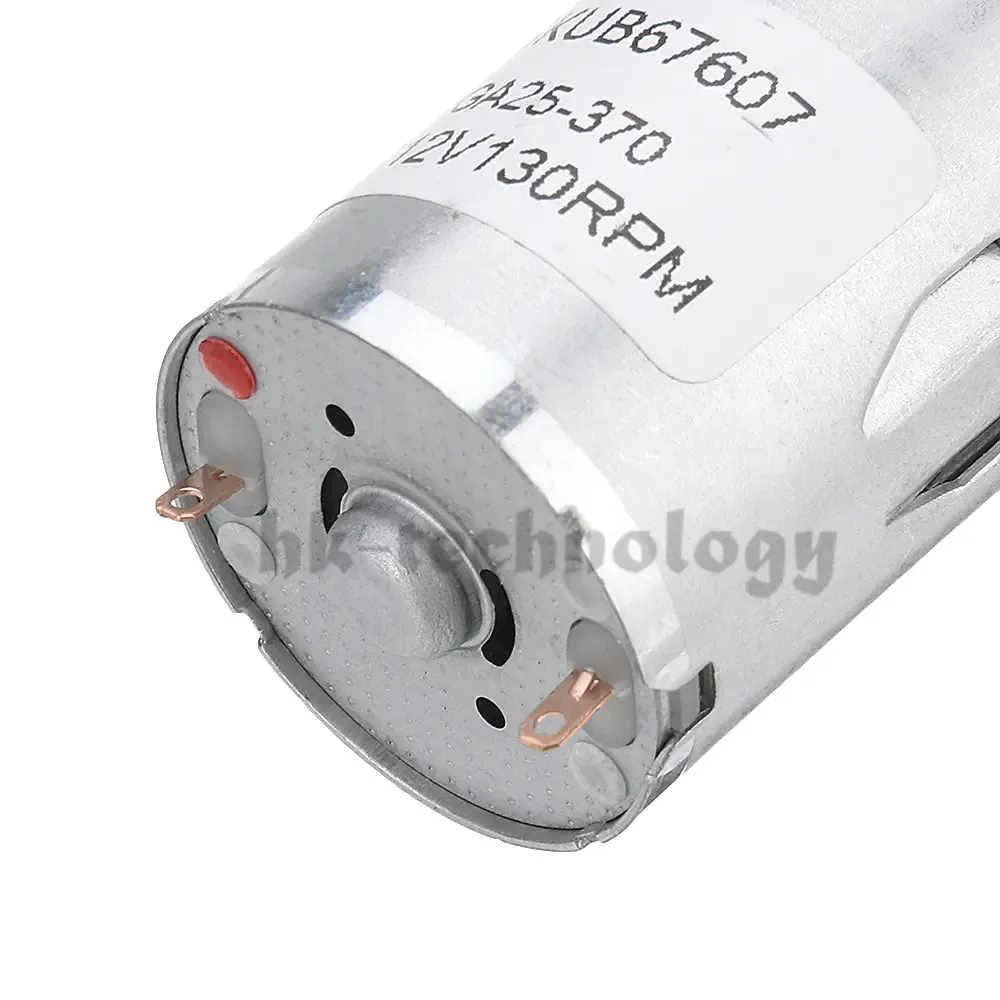 Редукторный двигатель постоянного тока 12 В 25 мм для интеллектуальных