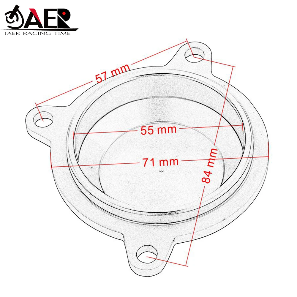 

For KYMCO AK550 2017 2018 Motorcycle CNC Front Drive Shaft Cover Frame Hole Cover