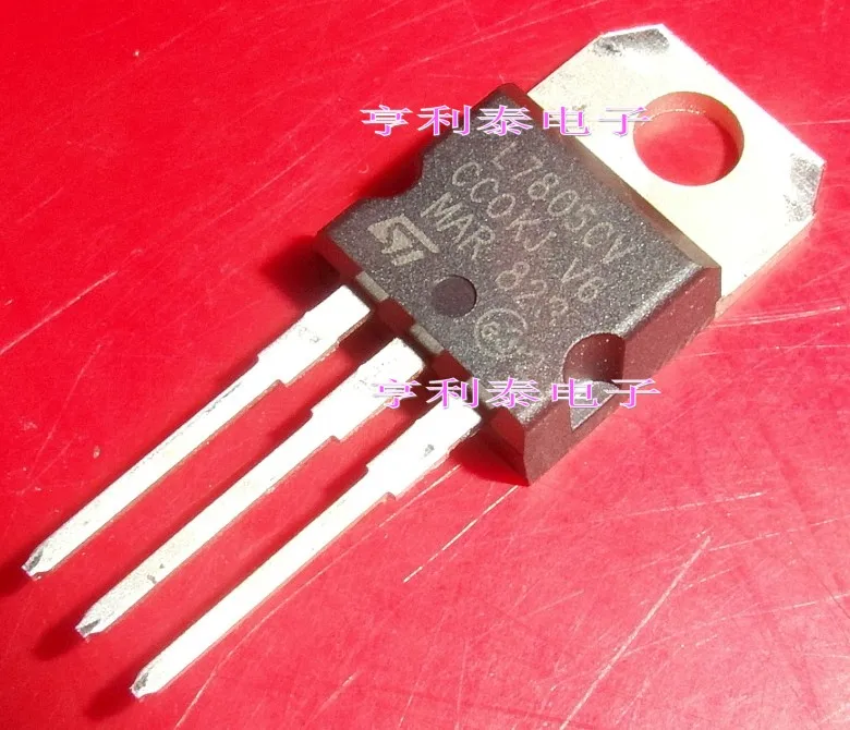 

50 шт./лот L7805CV TO-220 5V 7805 1.5A