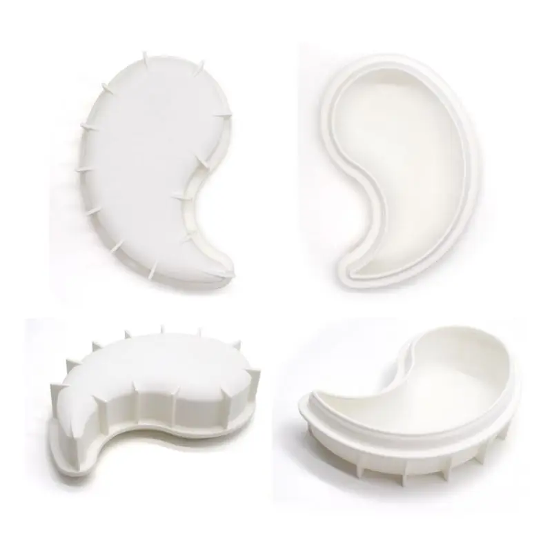 

3D YIN YANG Molds Silicone Mold Decorating Mold Candy Sugar Paste Mould Bakeware