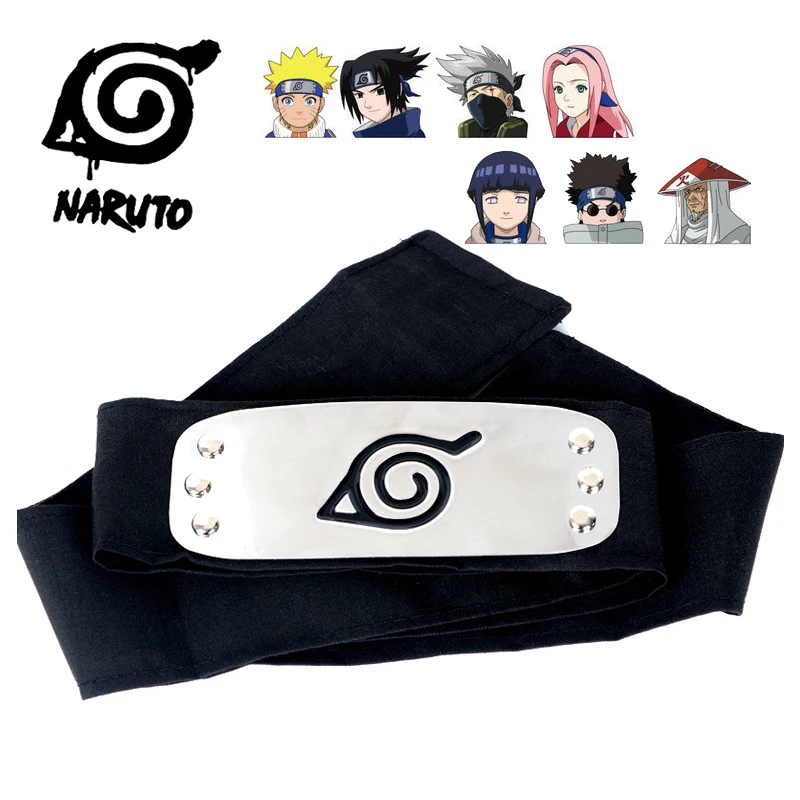 

Naruto Bandage Naruto Headband Anime Uzumaki Sasuke Kakashi Akatsuki Uchiha Itachi Konoha Cosplay Props Costume Accessories