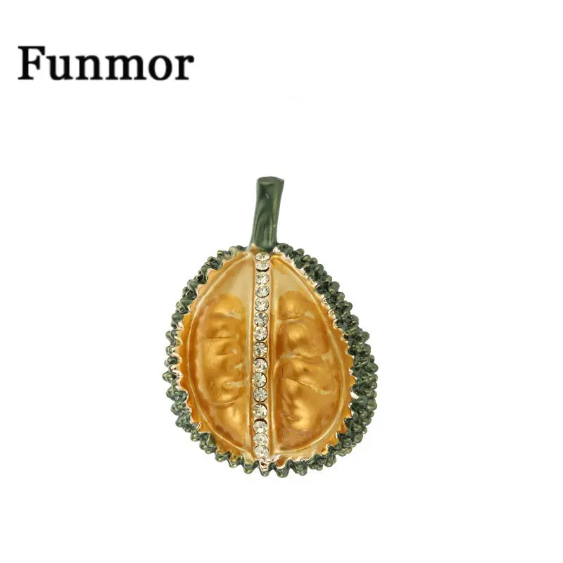 Женская/Мужская эмалированная брошь Funmor Подарочная из сплава с фруктами|Броши| |