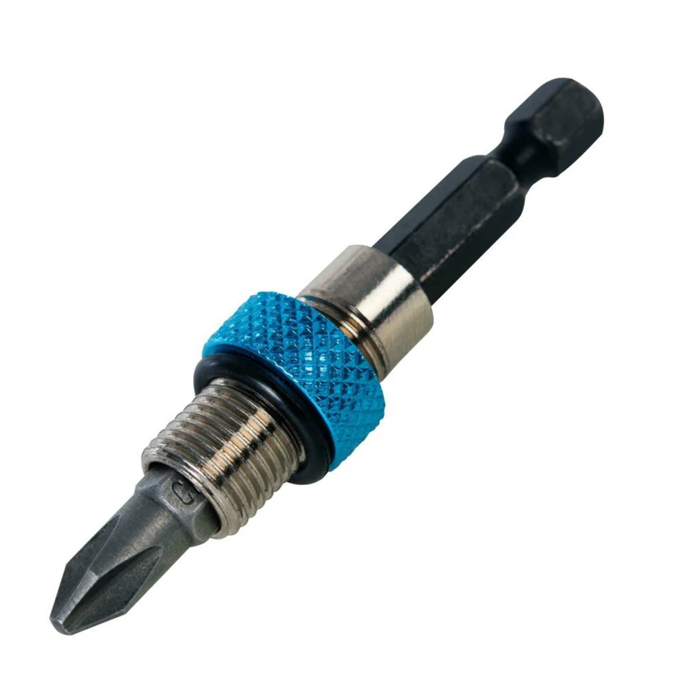 

Magnetic Screw Bit Holder Drywall Hex 66mm length 1/4 Inch Screw Depth Bit