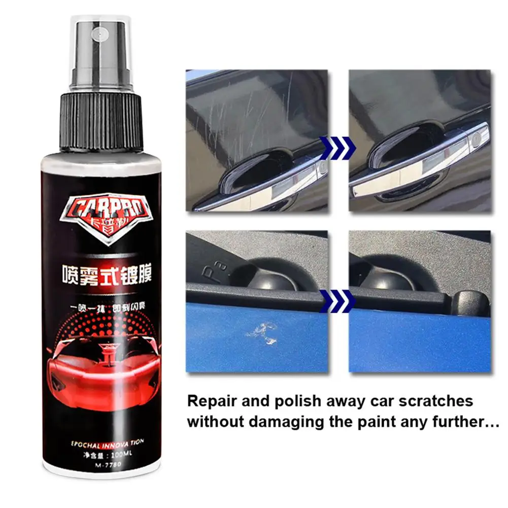 

100ML Car Repair Spray Rainproof Coating Agent Nano Polishing Hydrophobic Scratches Repair Liquid