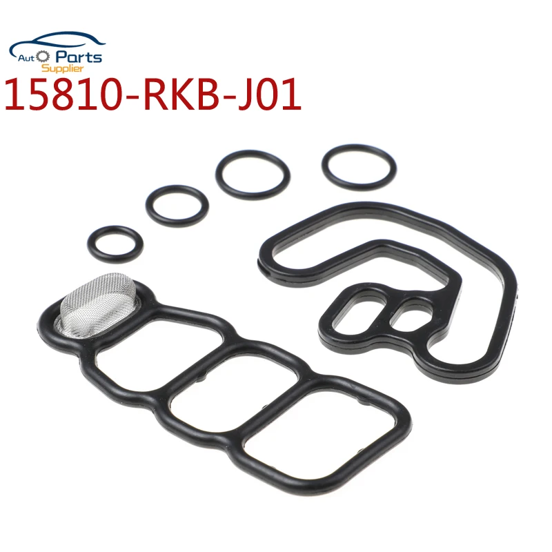 

15810-RKB-J01 15810RKBJ01 Резиновое уплотнительное кольцо регулирующего клапана распределительного вала VVT для Honda Pilot FWD Accord Odyssey