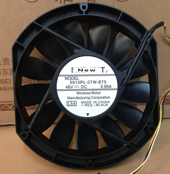 

For NMB-MAT 5910PL-07W-B75 L54 DC 48V 0.85A 170x170x25mm Server Cooling Fan