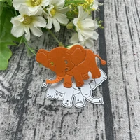 elephant lace metal cutting dies for diy scrapbooking album embossing paper cards decorative crafts