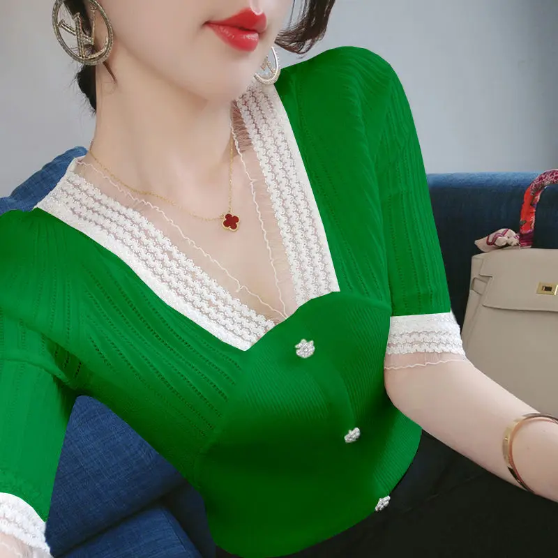 

2021 summer new short sleeve top