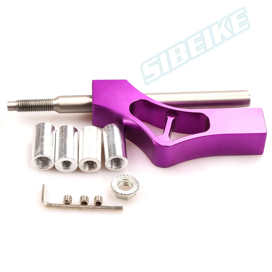 Универсальный Алюминий рукоятка рычага переключения передач Extender Удлинительный