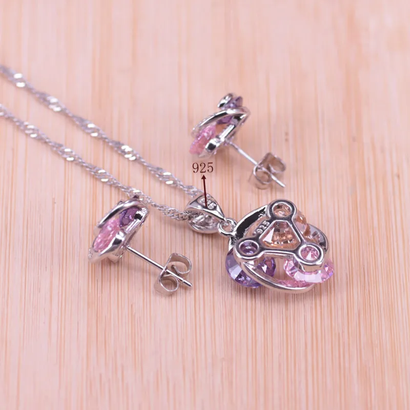 Колье-кольцо Risenj серебряное кольцо набор украшений для женщин пробы большие