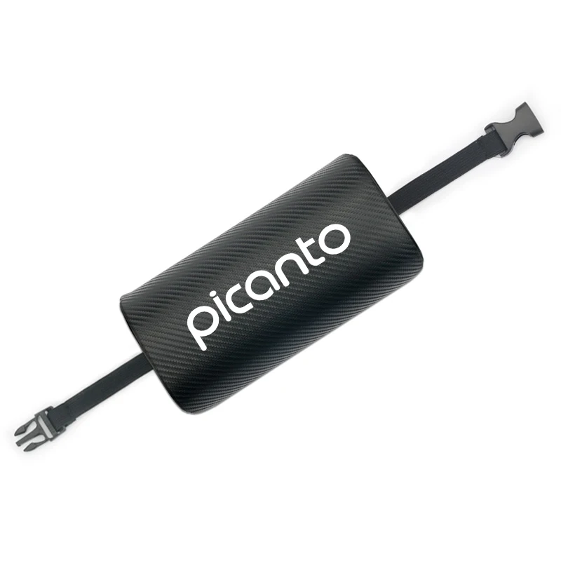 1 шт. подушки для шеи автомобиля из углеродного волокна двусторонний чехол