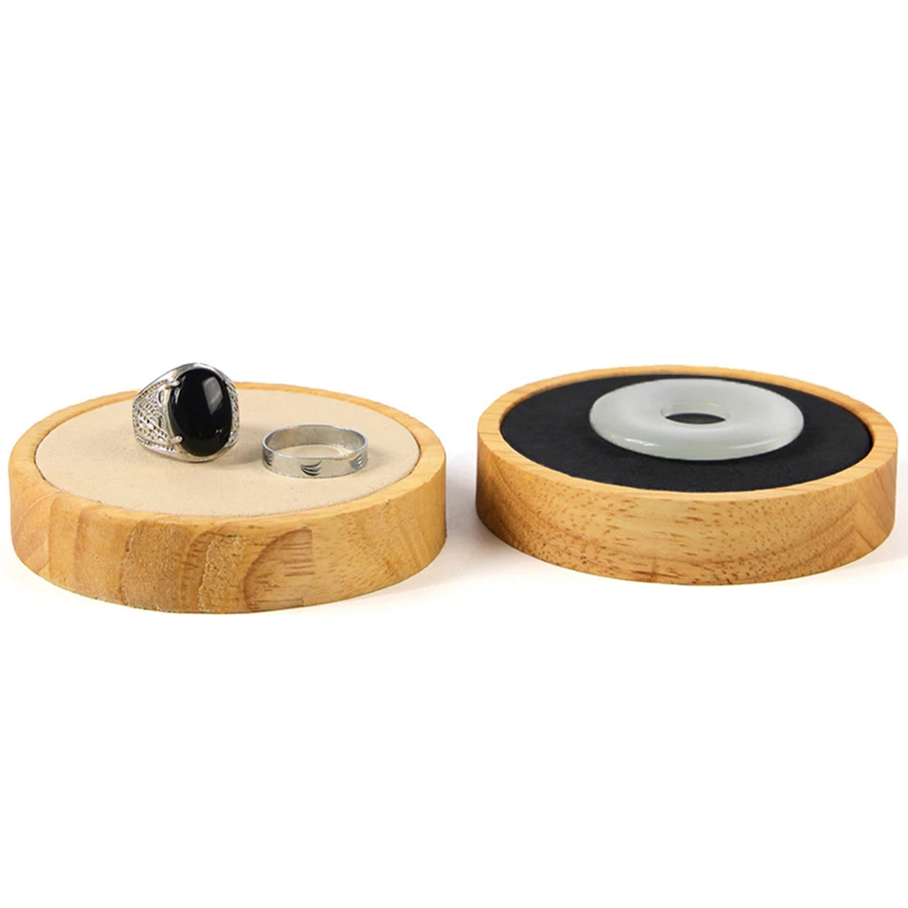 Круглый держатель для колец стойка хранения ювелирных изделий витрина