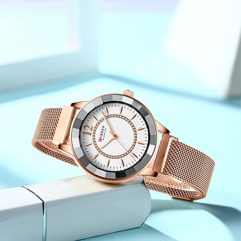 Relogio Feminino женские часы известных роскошных брендов, синие наручные часы с бриллиантами, женские наручные часы с кристаллами Zegarek Damski