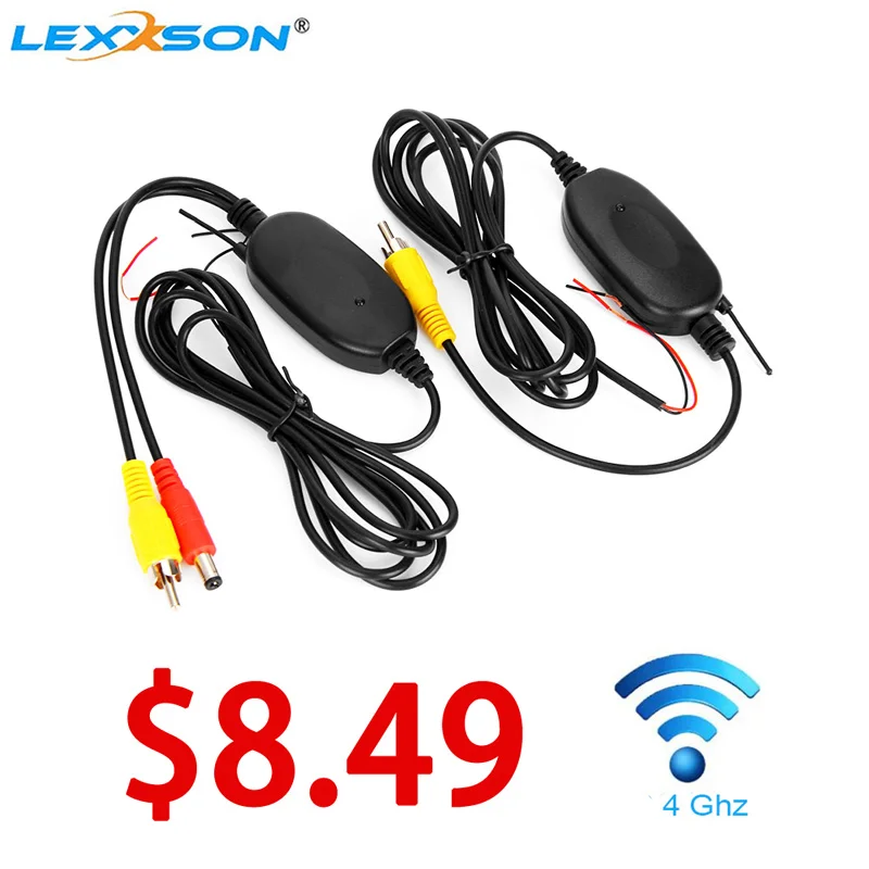 Беспроводная камера заднего вида для парковки автомобиля DVD RCA 2 4 приемник