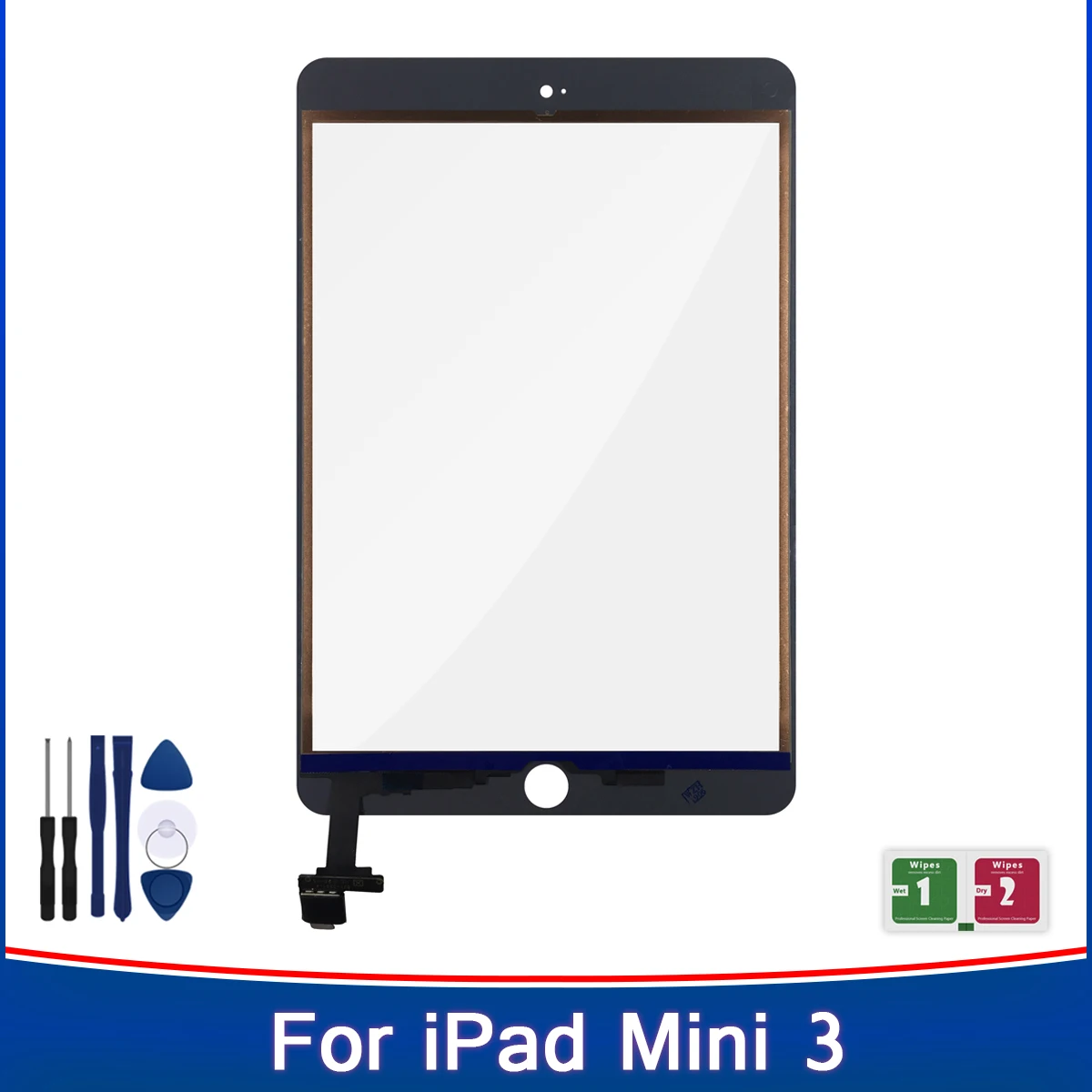 Сенсорная панель для iPad Mini 3 сенсорный экран с дигитайзером переднее стекло