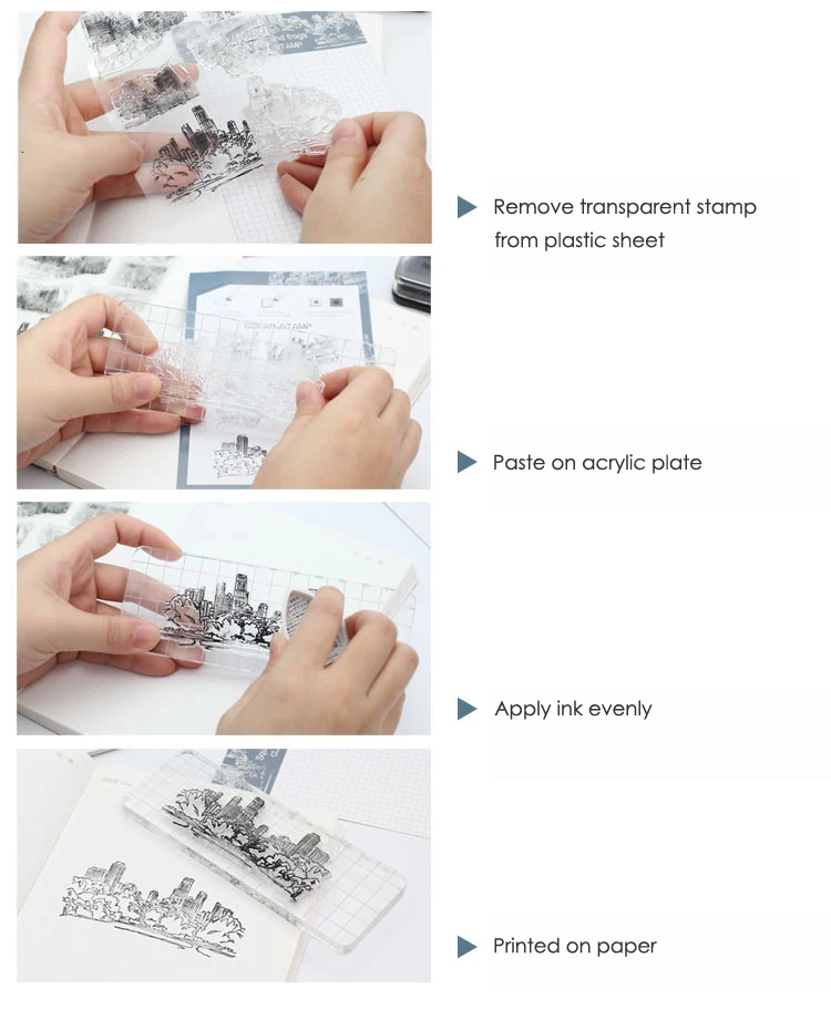 1pc retro creative Transparent silicone clean seal DIY stamp world Dragon scrapbook stamps school art collage Supplies
