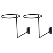 2Pcs Motorcycle Accessories Helmet Holder Hanger Rack Wall Mounted Hook for Coat Hat Cap Helmet Rack Black Heavy Duty Promotion