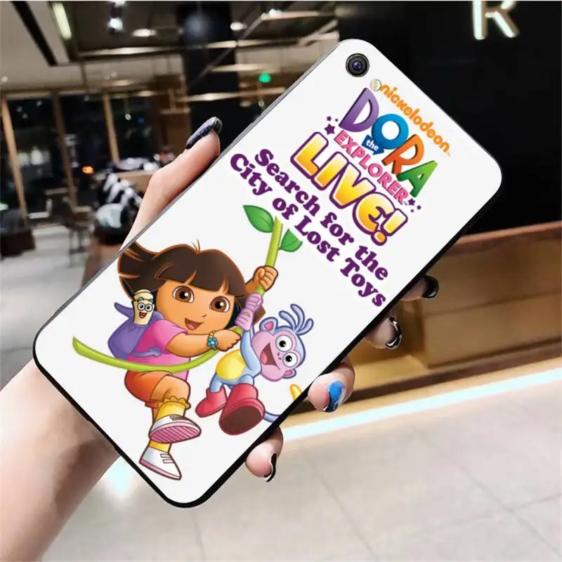CUTEWANAN DORA THE EXPLORER чехол для телефона Vivo Y91c Y17 Y51 Y67 Y55 Y93 Y81S Y19 V17 vivo s5 | Мобильные