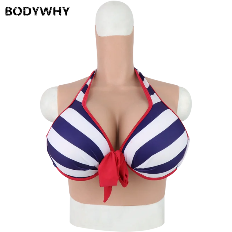 Реалистичная силиконовая форма для груди костюм трансвестита искусственная