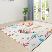 Foldable Baby Play Mat XPE Crawling Mat Puzzle Childrens Mat Baby Waterproof Folding Blanket Educational Toys For Children
