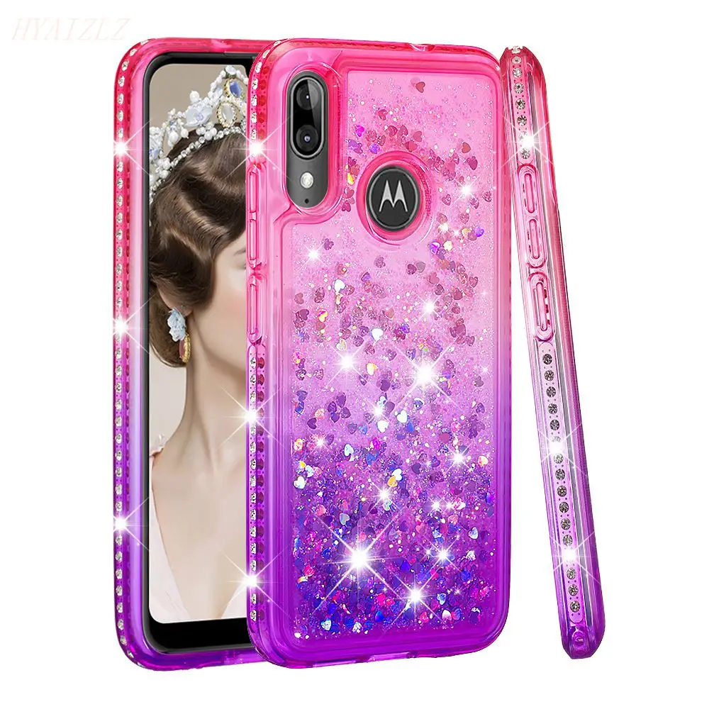 Чехол для телефона Moto E6 Plus E6S блестящий роскошный защитный чехол Motorola E6|Бамперы| |