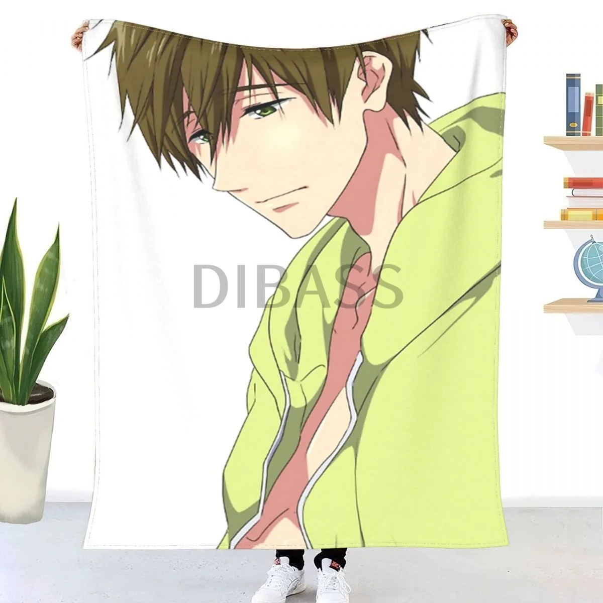 

Tachibana Makoto 1 Throw Blanket 3D Printed Flannel Throw Blankets