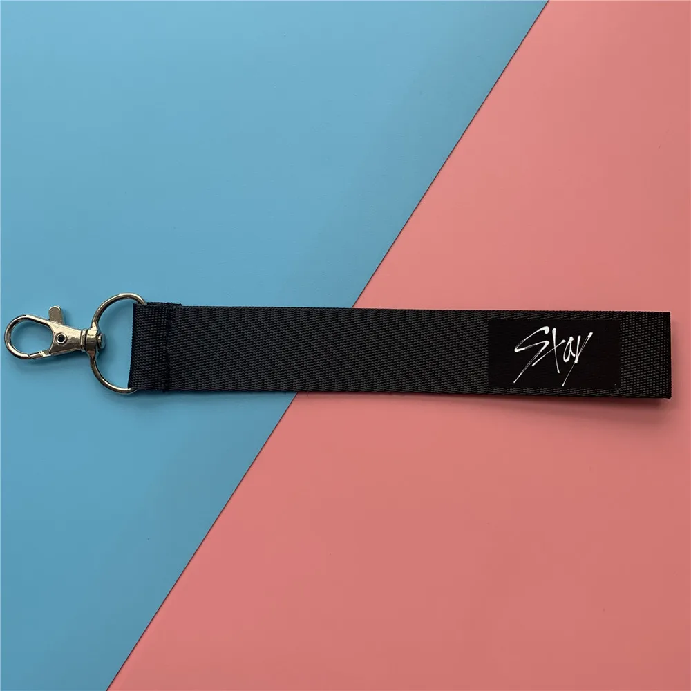 

Stray Kids Letters Phone Key Chain Rope STAY Lee Know GO LIVE Key Ring Lanyard