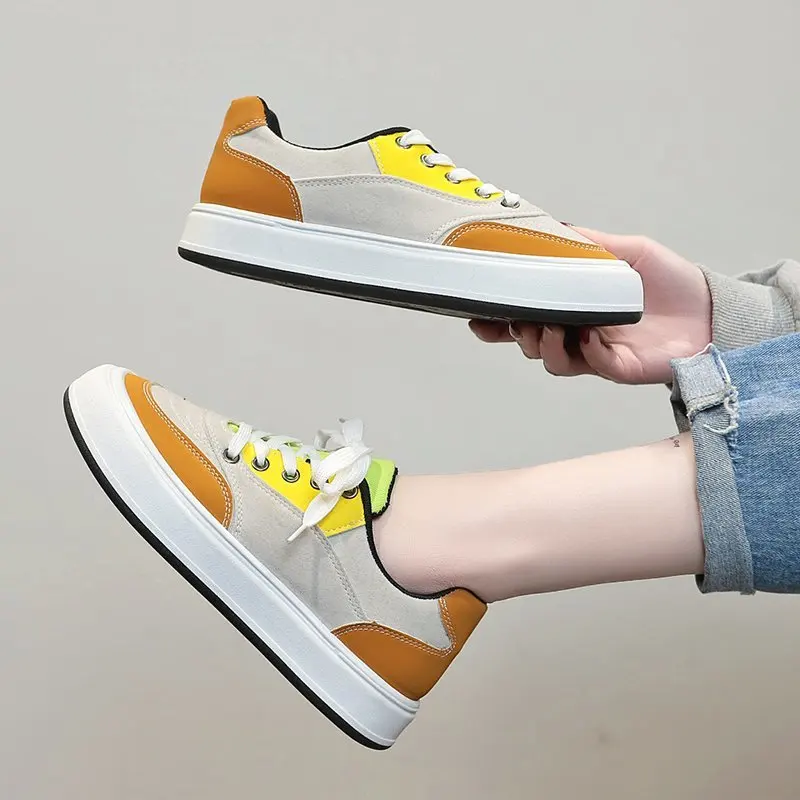 

Кеды женские с вулканизированной подошвой, повседневная обувь для тренировок, модные брендовые Дизайнерские кроссовки на плоской подошве, ...