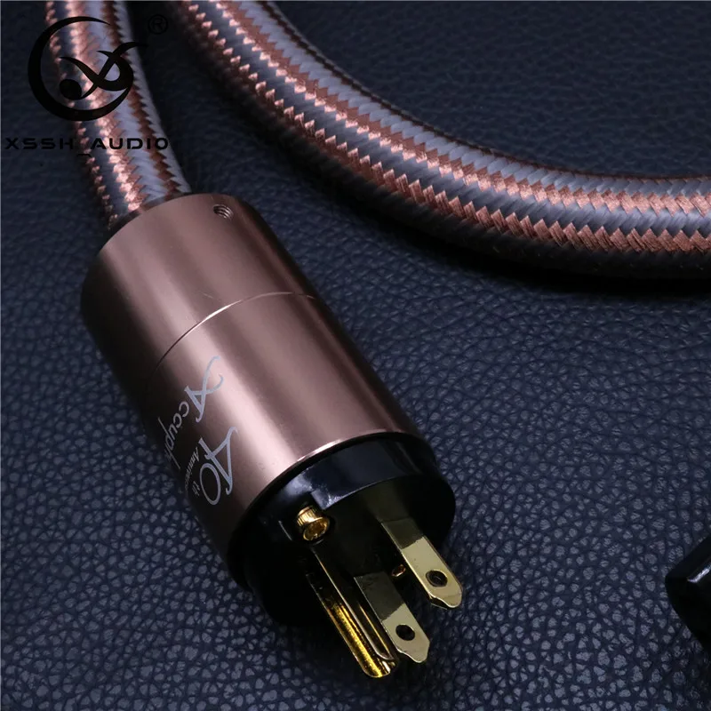 XSSH/HI-Fi высококачественный кабель Shuko аудиокабель американский и европейский