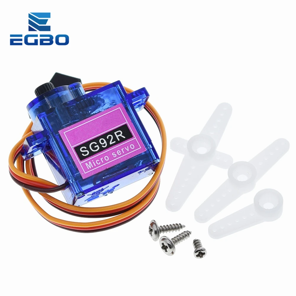 SG92R 2 5 кг Micro 9g сервопривод нейлоновые шестерни из углеродного волокна замена SG90
