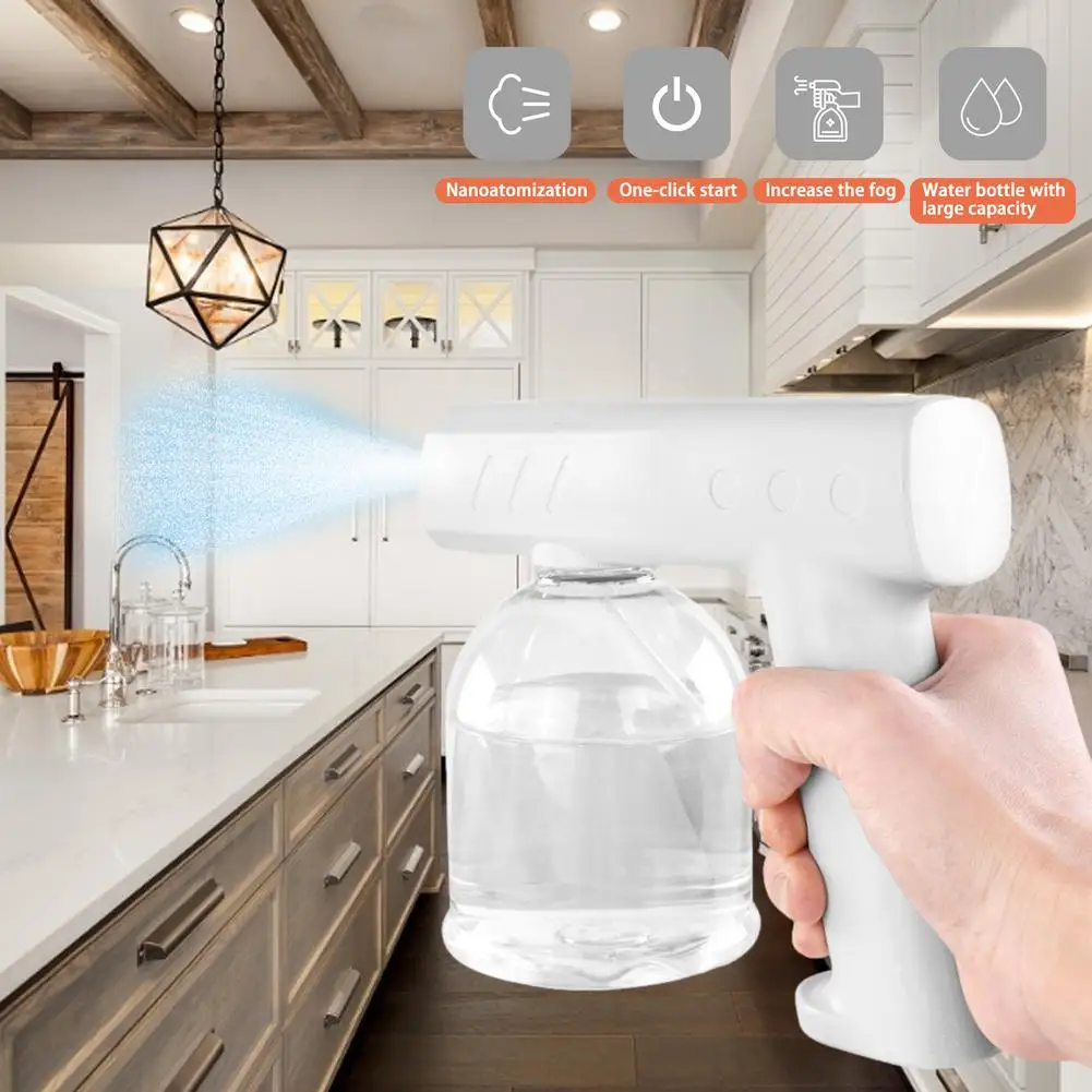 

Новые садовые аксессуары, Беспроводной паровой распылитель Nano с сисветильник, распылитель воды, паровой распылитель, пистолеты