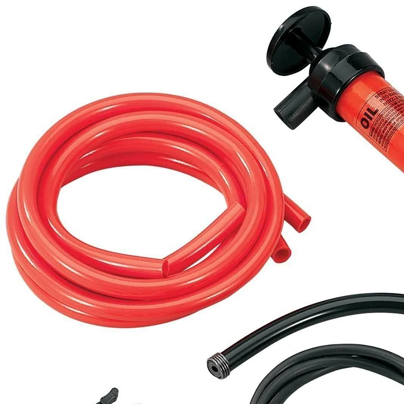 Portable Siphon Pump Car Manual Fuel Gas Transfer Oil Liquid Multi-Use Hand Air Kit TD326 |