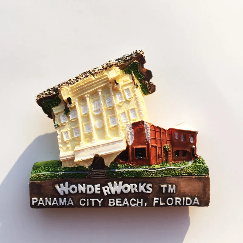 Магнит на холодильник сувенир город Флориды Голливуд США Греция крет Сан