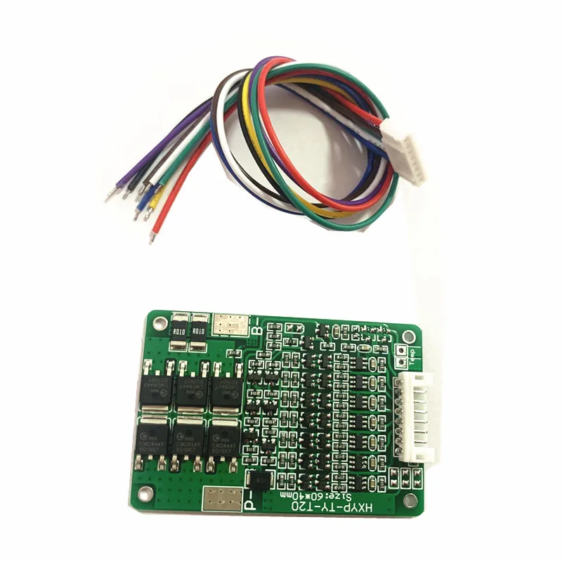 BMS 7S 10A/20A/25A/30A 18650/32650 Защитная плата для литиевых батарей сбалансированная версия/литий-железо-фосфат/LifePo4 BMS плата