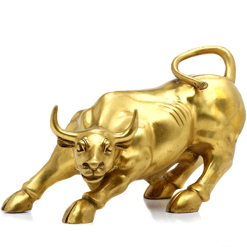 

Pure Copper Bull Ornaments, Lucky Bull, Home Furnishings, Zodiac, The Mascot Of In New Year Home Decor