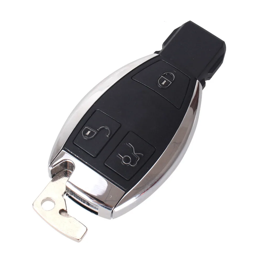 Ключ KEYYOU для Mercedes 3 кнопки пульт дистанционного управления ключ 315 МГц Benz 2000 + Автомобильный без ключа Fobik NEC BGA