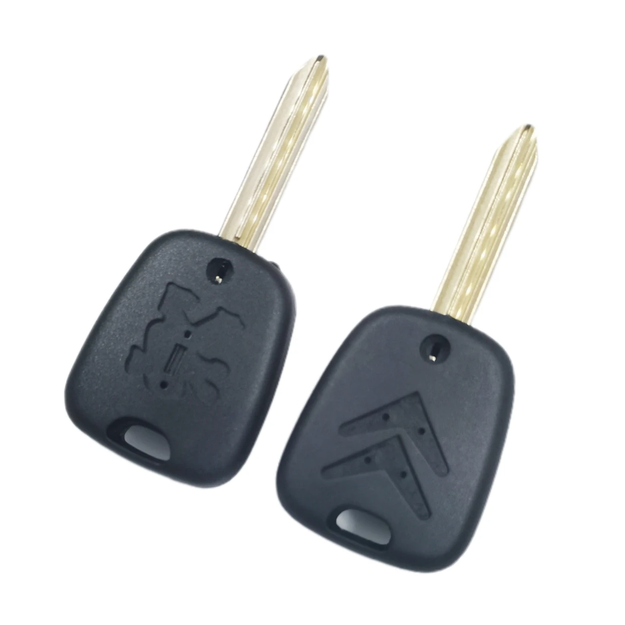 10 шт. Замена автомобиля дистанционного ключа оболочки крышка с логотипом для peugeot