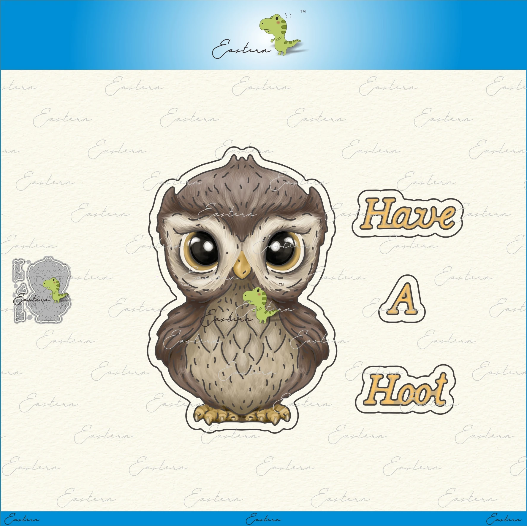 

An owl metal cutting dies 2021 new diy die molds Scrapbooking Paper Making die cuts crafts die cuts large die