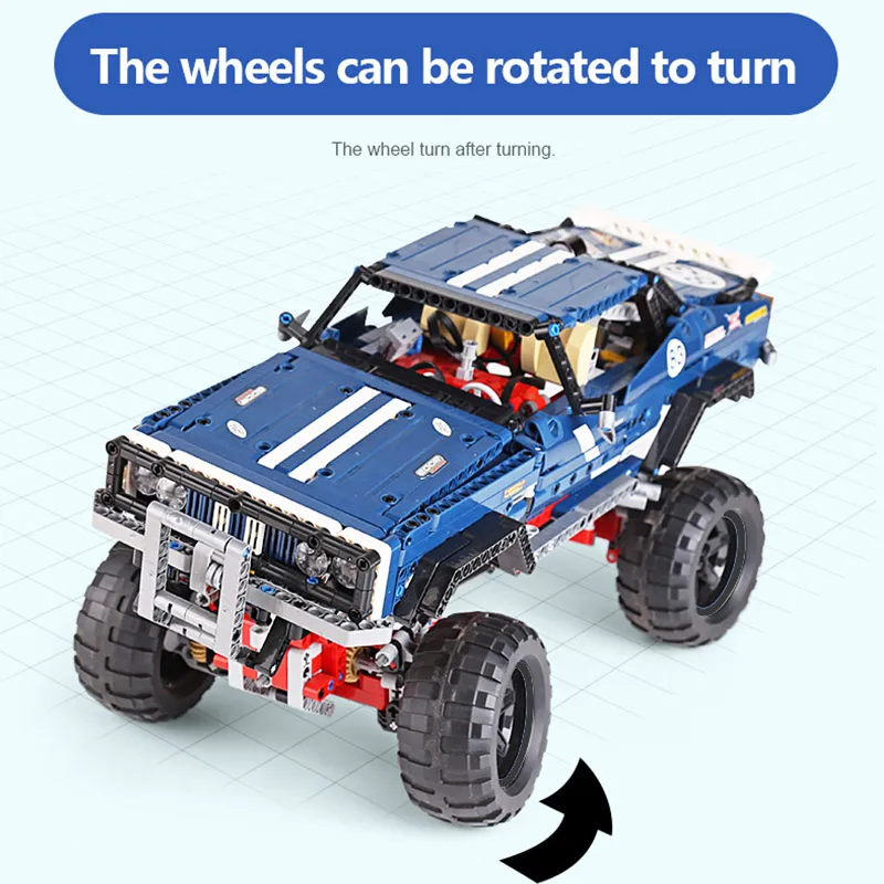 Городской автомобиль Ограниченная серия внедорожников совместим с Technic 20011