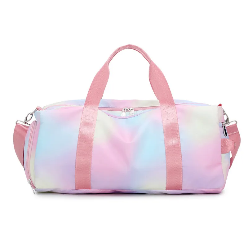 

Rainbow Color Travel Shoulder Bag Crossbody Bags Schoolbags Messenger Bag Yoga