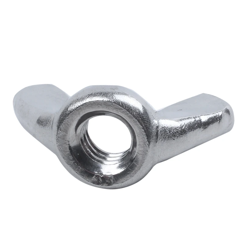 M6 резьба Диаметр из нержавеющей стали крыло гайка бабочка гайки 10 шт.|Гайки| |