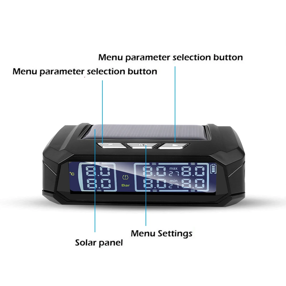 Беспроводная система контроля давления в шинах для грузовиков и автобусов 6