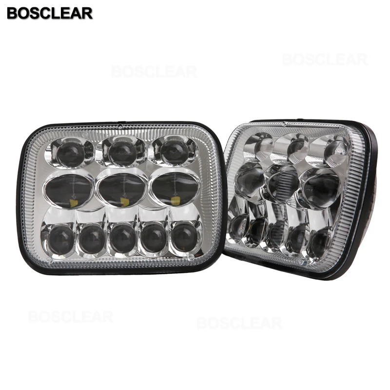 2X7X6 5X7 дюймов светодиодный налобный фонарь для Jeep Wrangler YJ Cherokee XJ аксессуары GMC Savana 1500 2500 3500 GMC Safari Ford F550 F350 F250 E150 Club Wagon E-350 ecoline для Chevrolet Express 3500 1500 Astro для Nissan 240SX