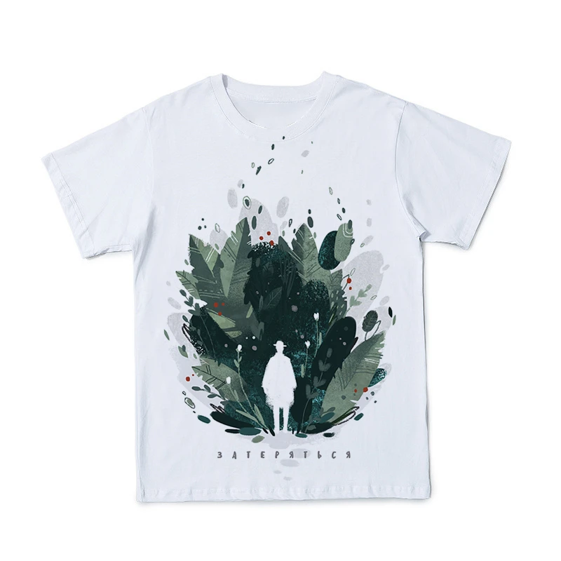 

Summer New 3D Men's T-Shirt Ghosts And Punk Trend Elements Multicolor Large Size Fashion Couple Street Casual O-Neck T-Shirt